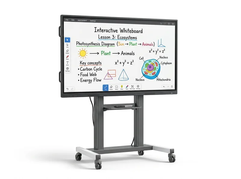 Smart Classroom 4K Interactive Flat Panel