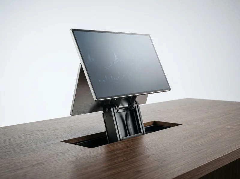 Touch Motorized Retractable Monitor